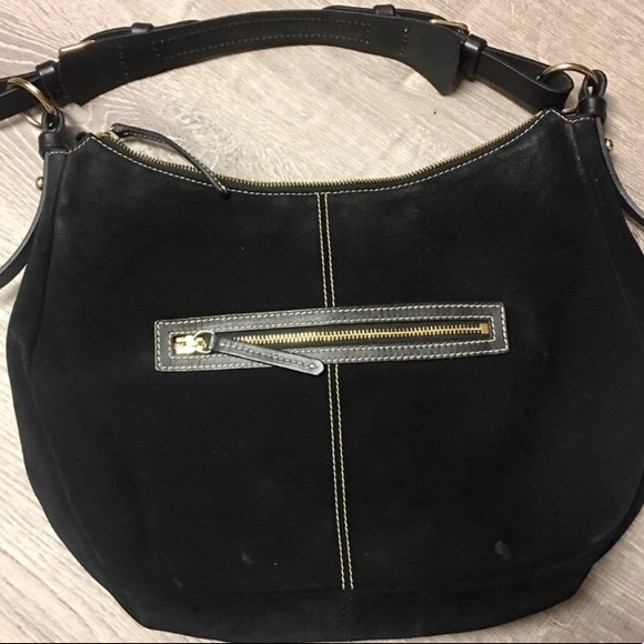 DOONEY & BOURKE BLACK SHOULDER/HOBO BAG - Picture 2 of 10